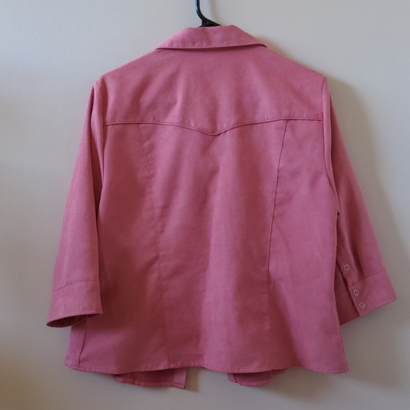 Pink Snap Button Shirt - Picture 3 of 10